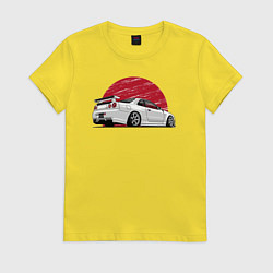 Женская футболка Nissan Skyline art