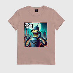 Женская футболка Бендермен оператор службы спасения