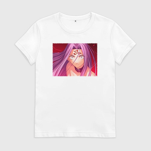 Женская футболка Окаменяющий взгляд Райдер Fate / Белый – фото 1