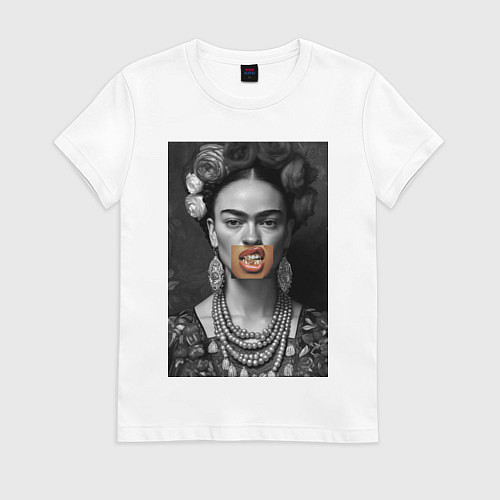 Женская футболка Фрида swag / Белый – фото 1