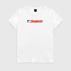 Женская футболка Limp Bizkit минималистик