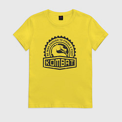 Женская футболка Mortal kombat fight