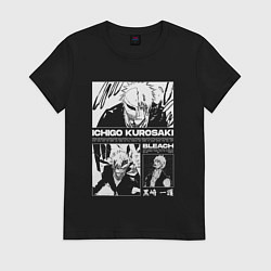 Женская футболка Блич - Ичиго