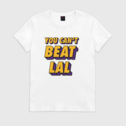 Женская футболка Ты не победишь Лейкерс