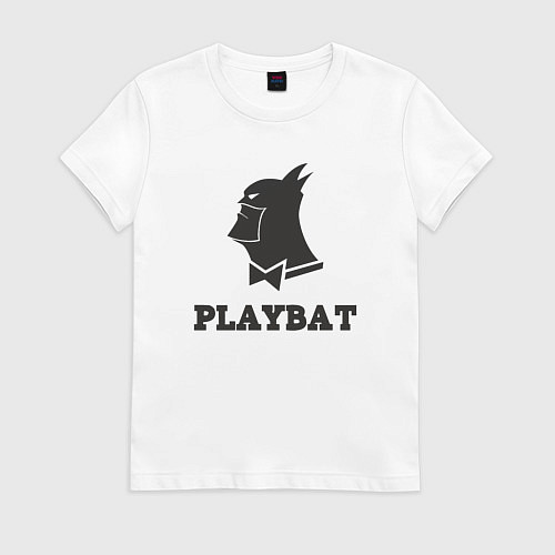 Женская футболка Playbat / Белый – фото 1