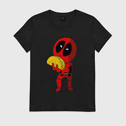 Женская футболка Tacos Deadpool