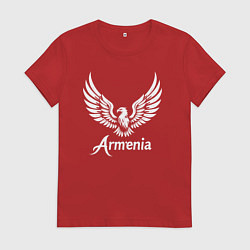 Женская футболка Гордый орел Армении