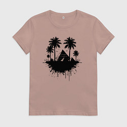 Женская футболка Тени вечности Египта