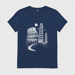 Женская футболка Величие Италии