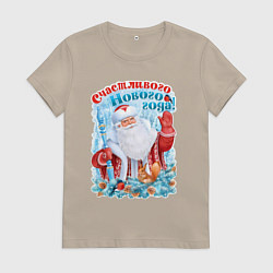 Женская футболка Счастливого Нового года