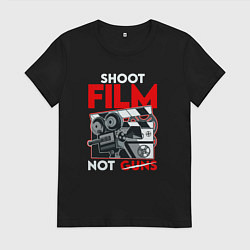 Женская футболка Снимай фильмы