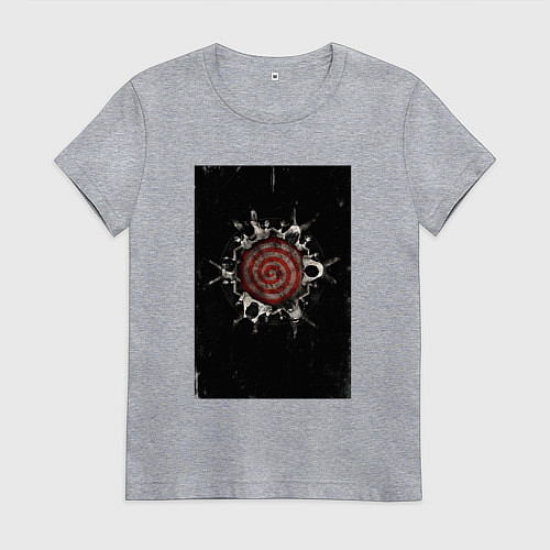 Женская футболка Saw game / Меланж – фото 1