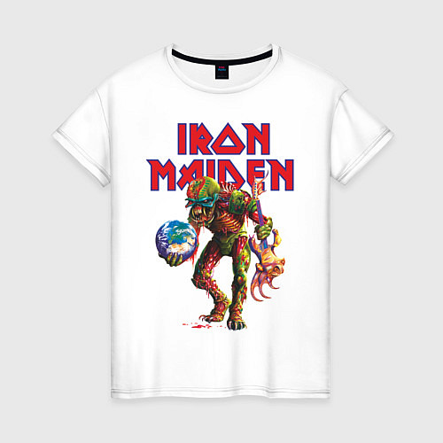 Женская футболка Iron Maiden / Белый – фото 1