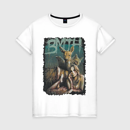 Женская футболка BMTH: Fox / Белый – фото 1