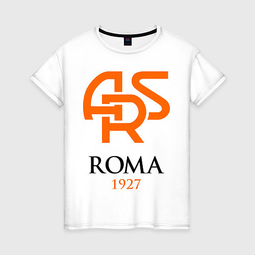 Женская футболка FC Roma 1927 / Белый – фото 1