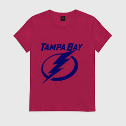 Футболка хлопковая женская HC Tampa Bay, цвет: маджента
