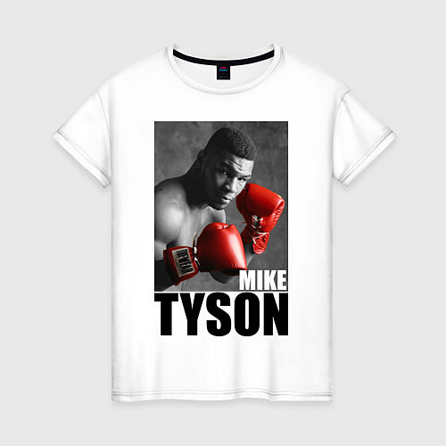 Женская футболка Mike Tyson / Белый – фото 1