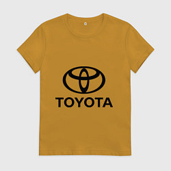 Женская футболка Toyota Logo