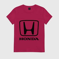 Женская футболка Honda logo