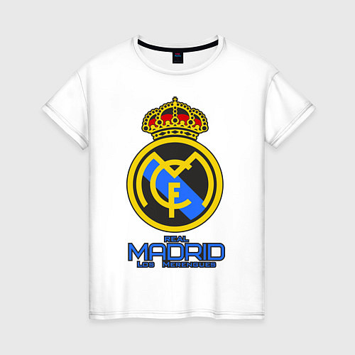 Женская футболка Real Madrid / Белый – фото 1