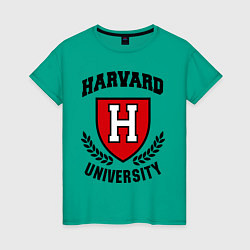 Женская футболка Harvard University