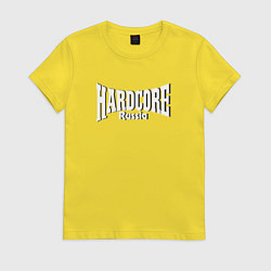 Женская футболка Hardcore Russia