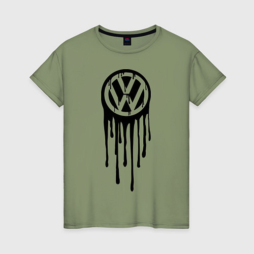 Женская футболка Volkswagen / Авокадо – фото 1