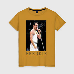 Женская футболка Queen: Freddie