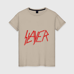 Женская футболка Slayer