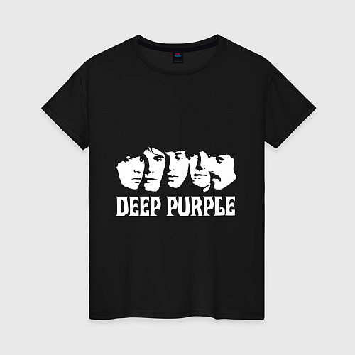 Женская футболка Deep Purple / Черный – фото 1