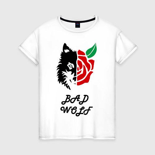 Женская футболка Bad Wolf / Белый – фото 1