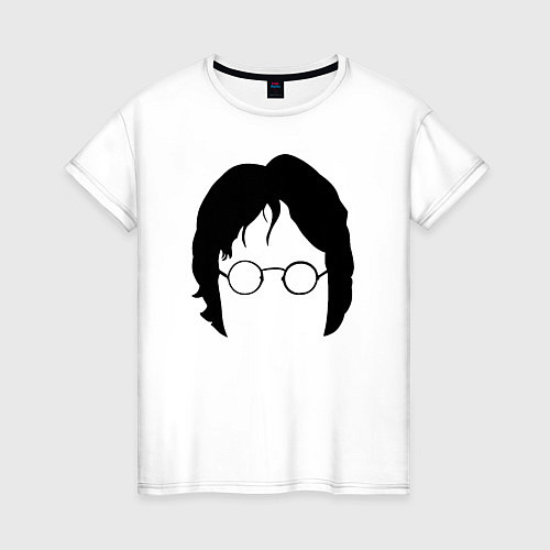 Женская футболка John Lennon: Minimalism / Белый – фото 1