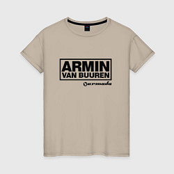 Женская футболка Armin van Buuren