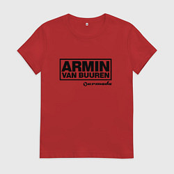 Женская футболка Armin van Buuren
