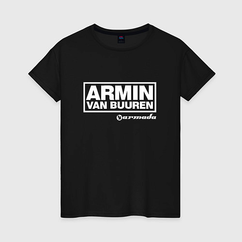 Женская футболка Armin van Buuren / Черный – фото 1