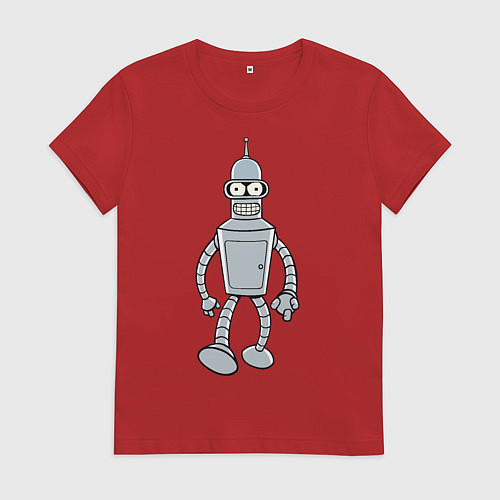 Женская футболка Iron Bender / Красный – фото 1