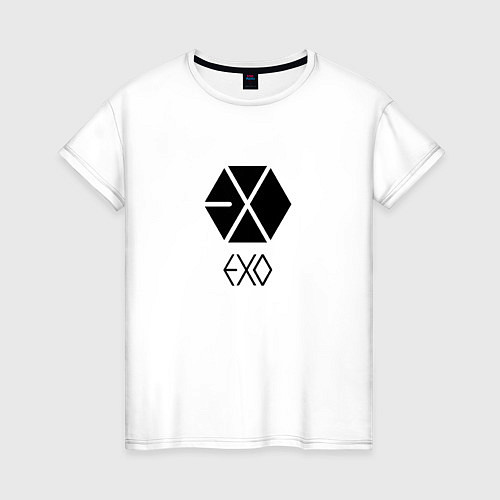 Женская футболка EXO / Белый – фото 1