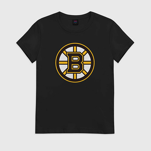 Женская футболка Boston Bruins / Черный – фото 1