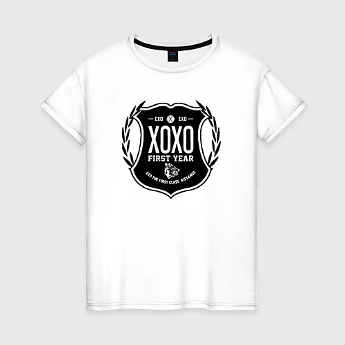 Женская футболка EXO XOXO / Белый – фото 1