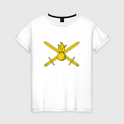Женская футболка Сухопутные войска / Белый – фото 1