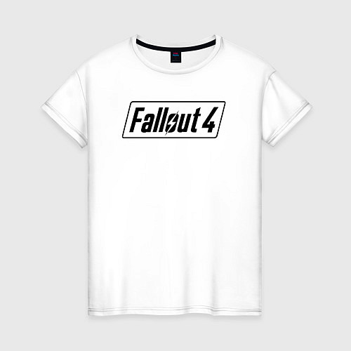 Женская футболка Fallout 4 / Белый – фото 1