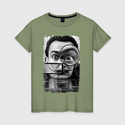 Женская футболка Абстракция Дали