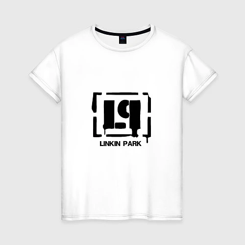 Женская футболка Linkin Park Stamp / Белый – фото 1