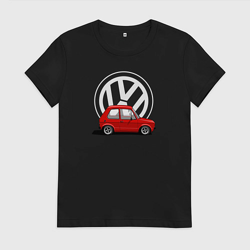 Женская футболка Golf mk I / Черный – фото 1