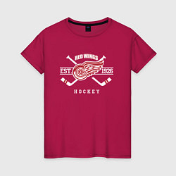 Женская футболка Detroit Red Wings: Est.1926