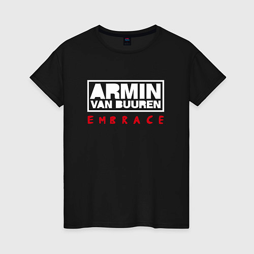 Женская футболка Armin van Buuren: Embrace / Черный – фото 1