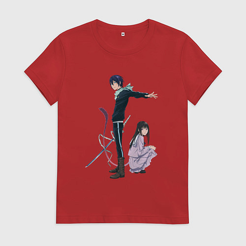 Женская футболка Бездомный бог / Красный – фото 1