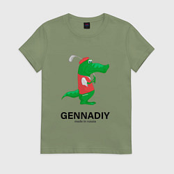 Женская футболка Gennadiy Импортозамещение