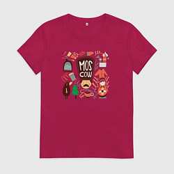 Женская футболка Moscow Pack