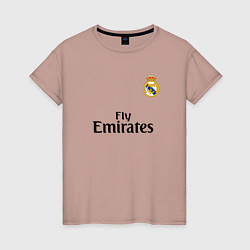 Женская футболка Real Madrid: Fly Emirates